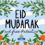 Rashida Tlaib Instagram – Eid Mubarak to all our Muslim neighbors celebrating in 12th Congressional District, across our country and world. 

InshAllah next Eid our beloved Falastine will be free. 

Sending you all love and strength.

Artist: @balash_habal