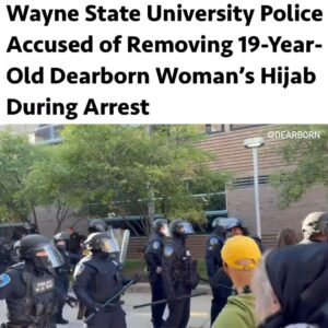 Rashida Tlaib Instagram - (News & Information Only) Early this morning, Wayne State University police 12 Pro-Palestinian protesters while dismantling a tent encampment at the university. The operation, which began around 6:00 a.m. with support from Detroit police, has sparked controversy due to allegations of misconduct involving the removal of a student’s hijab. Among those arrested was 19-year-old girl from #Dearborn. U.S. House Rep. Rashida Tlaib and some of the victims family members allege that police officers forcibly removed victims hijab, an Islamic headscarf, during the arrest. Video footage obtained by TCD News shows a young woman without her hijab, handcuffed and sitting on the ground, as an officer attempts to place her hijab back on to her. In response to the incident, Wayne State University has announced an investigation. The incident has drawn significant concern and calls for accountability from community leaders and activists. Wayne State University officials have yet to provide further comments on the investigation.