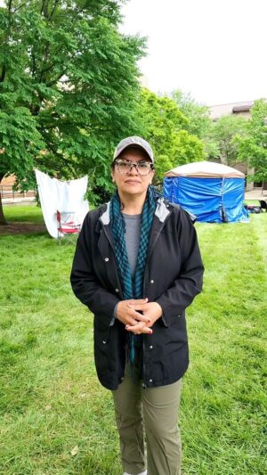 Rashida Tlaib Instagram - Wayne State University @presidentespy, I was here. The students needed to bring two of the main students back to campus to meet. Giving them no time at all shows how disingenuous you are about engaging your own students. 

Meet with your students! One of them even left his work early to meet, and then you turn around and lie about them. This is not how you build trust being new to campus.