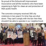 Rashida Tlaib Instagram - We have the right to breathe clean air! So proud of the Schoolcraft Improvement Association and all the residents who have been organizing to fight for clean air and protection of their public health. The concrete company received 300 city violations in two years! It's time they are shut down. If they can't comply with the law, then they shouldn't be able to operate in our neighborhood.
