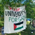 Rashida Tlaib Instagram - The beautiful display of solidarity among the students @waynestate is inspiring. My hope is that our community comes together to protect the students and their right to have their university divest in war manufacturing and genocide in Gaza. Please follow @sjpwsu for requests for support.