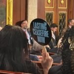 Rashida Tlaib Instagram - Having one of our community mothers be my guest at the State of the Union was a such an honor. As a former educator, Mother Patricia Braxton, wasn't shy in schooling anyone she met. Having a bit of Detroit with me yesterday is what I needed. Love you Mama Patt! ❤️