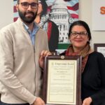 Rashida Tlaib Instagram - @motaz_azaiza may be physically away, but his mind, soul, and heart are still in Gaza. The trauma and pain are evident in how he speaks about what he lived through and witnessed. He wants to save lives. He wants to help as many Palestinians as he can (me too). The overwhelming guilt weighing on him is felt instantly. Many of you reading this feel it too. How do we stop a genocide? I know this much: our existence is the resistance. We occupy space and pull a mirror up to show how silence is complicity to show the inhumanity. One day, our beloved Palestine will be free. One day, Motaz will see that Allah had a plan for him when he picked up that camera. One day, a world will be created where Palestinians are allowed to live. We will never stop talking about Palestine. We will never forget the genocide in Gaza.