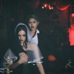 Rashmeet Kaur Sethi Instagram - Halloween Dump💀 Did i manage to do it right ? Lemme know in the comments🎃 Captured by: @the_photos_culture ✨ @sliquedelhi @connect.wishlink @shop.wishlink