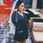 Rashmeet Kaur Sethi Instagram - Channeling my inner Wednesday i guess 😅😈 These pictures were clicked in January at a bridal shower and yes that’s a freaking veil 🥺🥺🤩❤️