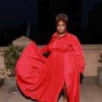 Raven Goodwin Instagram - 💃🏾 Dress @jibrionline Shoes @larroude Hair @sokontayejusxo Make up @marquiswardbeauty 📸 @melbelderjr