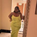 Raven Goodwin Instagram - Dinner & Drinks 🥗🍸 Dress @curverra