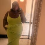 Raven Goodwin Instagram - Dinner & Drinks 🥗🍸 Dress @curverra
