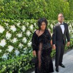 Raven Goodwin Instagram – The Battles in Black Tie 👸🏿🤵🏾‍♂️ #celebrationoflove 

Dress @christian_omeshun 
Clutch @studioamelia_ 
Shoes @sam_edelman