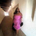 Raven Goodwin Instagram - Your favorite rich Auntie. Peel me a grape 🤌🏾✨dress @curverra
