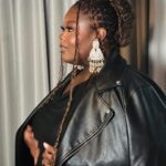 Raven Goodwin Instagram - 🥐🫖 #singleblackfemale2 promo today— 🎉 Make up @marquiswardbeauty Hair @sokontayejusxo @braidsbyyahni Earrings @shopgetitgrl