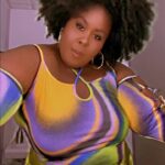 Raven Goodwin Instagram – Stretch marks on my tits 🦋 #renaissance #heated 
@dollskill 
@christian_omeshun