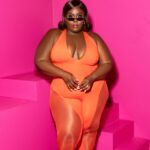 Raven Goodwin Instagram - SWEAT X RESET I love this "hotline mesh" jumpsuit! Rather it be an errand run or the gym...the compression, comfort, & mesh EATS. I'm wearing a 3X go get it! #savagexambassador
