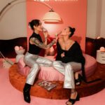 Rawell Saiidii Instagram - #popup @r.e.m.beauty ! 💕✨ 📸 : @visualisation_ 🤍✨ Look : @jennyfer 🤍✨