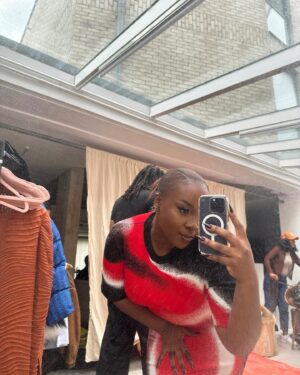 Ray BLK Instagram - YEWNIQUE 🗣️ Some BTS from my @wonderland magazine shoot. Apparently I have to post more so here y’all go chile 🤎