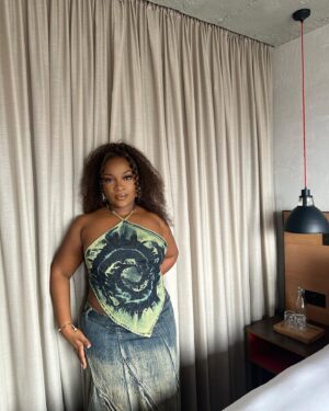 Ray BLK Instagram - Turning the roads to a runway #londonfashionweek