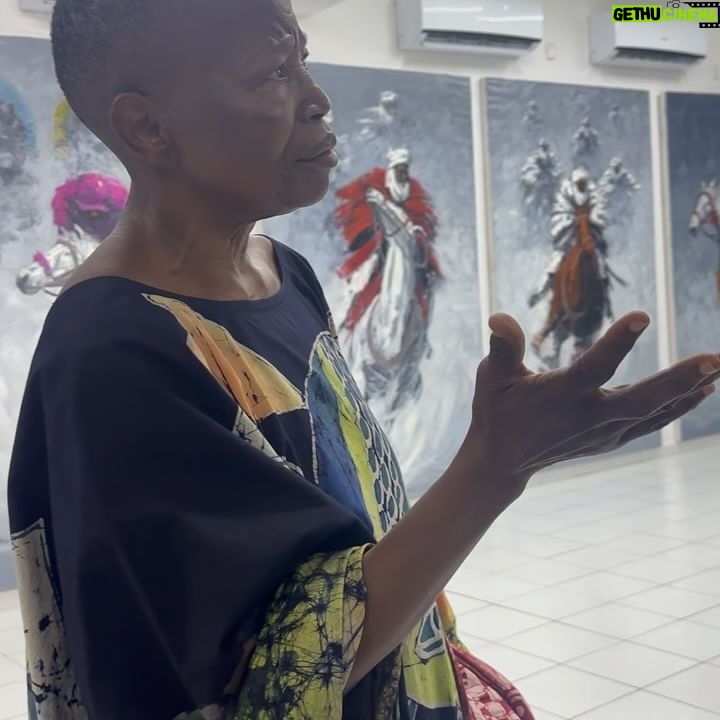 Ray BLK - 3 Likes - My last day in Lagos and I was shown around @nikeartgallery by the Queen herself. There’s so much talent in my hometown, I’m leaving feeling full & inspired 🖼️🤎