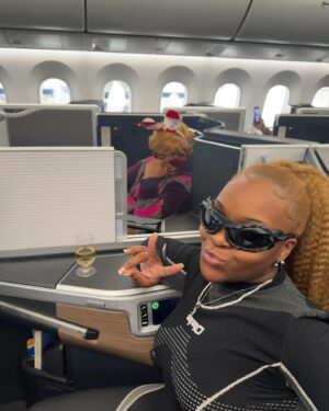 Ray BLK Instagram - Mama got flewed out this Christmas 🎄🥰This is the most special Christmas to be back home after not being back since I left at 4 years old, and to take my mama with me 🥹 I hope you’re all with loved ones today cherishing the moments. Bout to have more fun as a blonde ✌🏾
