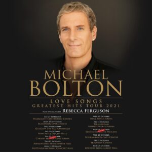 Rebecca Ferguson Instagram - His voice 🤩 I’ve spent all morning listening to his songs! His voice is incredible! I’m happy to announce I’ll be back on the road with this Musical Legend! In a few weeks!