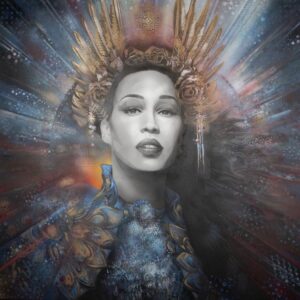Rebecca Ferguson Instagram - Heaven Part II 

#troika @troikapaint