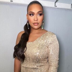 Rebecca Ferguson Instagram - 2nd show look 💕

Makeup @caitlinanneduffx 
Dress @cinders_party_dress 
Nails Becky at Dolly Rockers Yorkshire What a gorgeous soul she is 💕