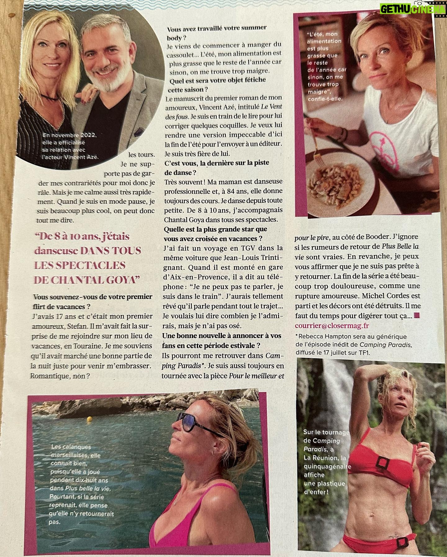 Rebecca Hampton - 0.9K Likes - Petit article dāĆ©tĆ©ā¦
Ć ce soir sur @tf1 dans camping paradis!
#ƩtƩ #article #bonheur #goovibes #soleil #mediterranean #love