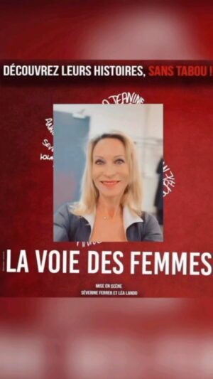 Rebecca Hampton Instagram - Venez entendre LA VOIE DES FEMMES…
Plusieurs rdv jusqu’à fin juin… un beau moment de partage…
À très bientôt et un merci tout particulier à @severineferrerofficiel ❤️ 
#femme #vie #partage #confidence #theatre #sororité #woman