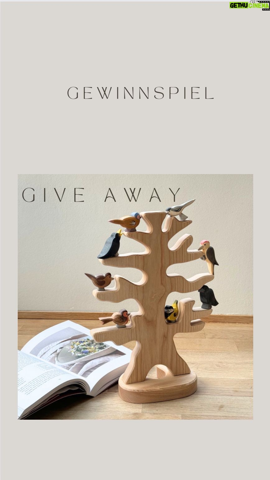 Rebecca Lina - 1K Likes - CLOSED🏁
Spring Give Away Part II🌸
Rebecca from @elfenkindberlin with whom we have had a special relationship for many years, has published a wonderful book, and we would like to celebrate this with her and, of course, with you. ☺
THE PRIZE
🌼 You can win Rebecca’s wonderful book „Grounded“ with our unique bird tree and some birds.
HOW TO TAKE PART:
🌼 follow @elfenkindberlin & @ostheimerwoodentoys if you like our profiles
🌼 give this post a like
🌼 leave a comment and invite your friends to our competition if you think they might also enjoy the giveaway.
For an extra chance: Share our competition in your story if you like, but this is unnecessary for participation. 😊
CONDITIONS OF PARTICIPATION:
The competition starts immediately and runs until Monday, April 8th 2024, 9 p.m. The winner will be chosen at random and notified personally. This competition is not affiliated with Instagram. Legal recourse is excluded, as is a cash payment of the prize. Participating means that we may publish your name if you win. We will only use the winner’s data to send the prize and delete it immediately afterwards. Persons over the age of 18 are eligible to enter.
We’re keeping our fingers crossed for you all! 🍀
#ostheimerwoodentoys #elfenkindberlin #woodentoys #ecotoys #ostheimer #grounded #jahreszeiten #gewinnspiel #frühlingmitkindern #waldorfinspired #lebenmitkindern #familienleben #waldorf #waldorfpädagogik