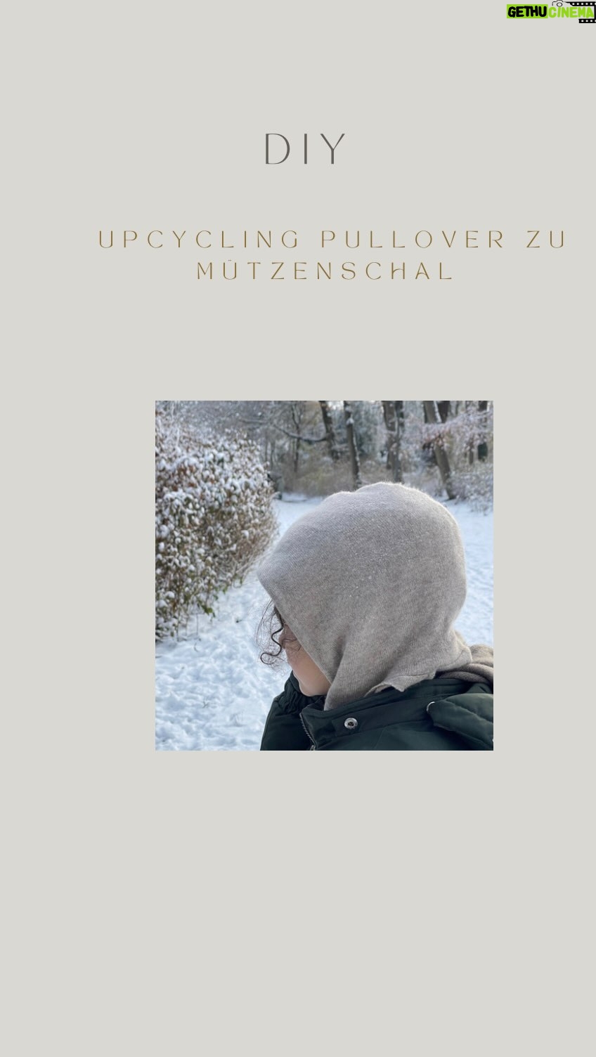 Rebecca Lina - 572 Likes - Lieblingspullover - so abgetragen das er nicht mehr zu retten war - die Ärmel hatten wir schon abgeschnitten und einen Pullunder daraus zu machen. Der war nun auch echt zu klein. Also ging es weiter! Jetzt eine schal Mütze. Ich nähe die Seiten noch zusammen, wenn ich Zeit habe obwohl es so natürlich auch schon gut geht ( warmer oberer Rücken und eine warme Brust.
Mein Sohn meinte ich muss dieses DIY von uns unbedingt teilen.
