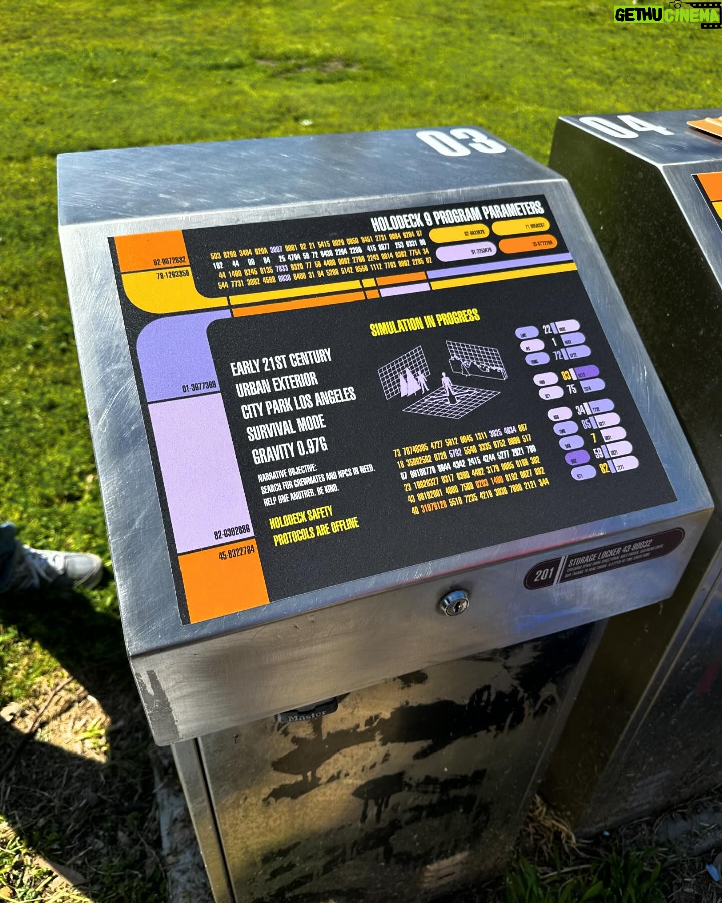 Rebecca Metz - 68 Likes - Happy anniversary to North Hollywood’s #holodeck9! No foolin’.
#streetarteverywhere