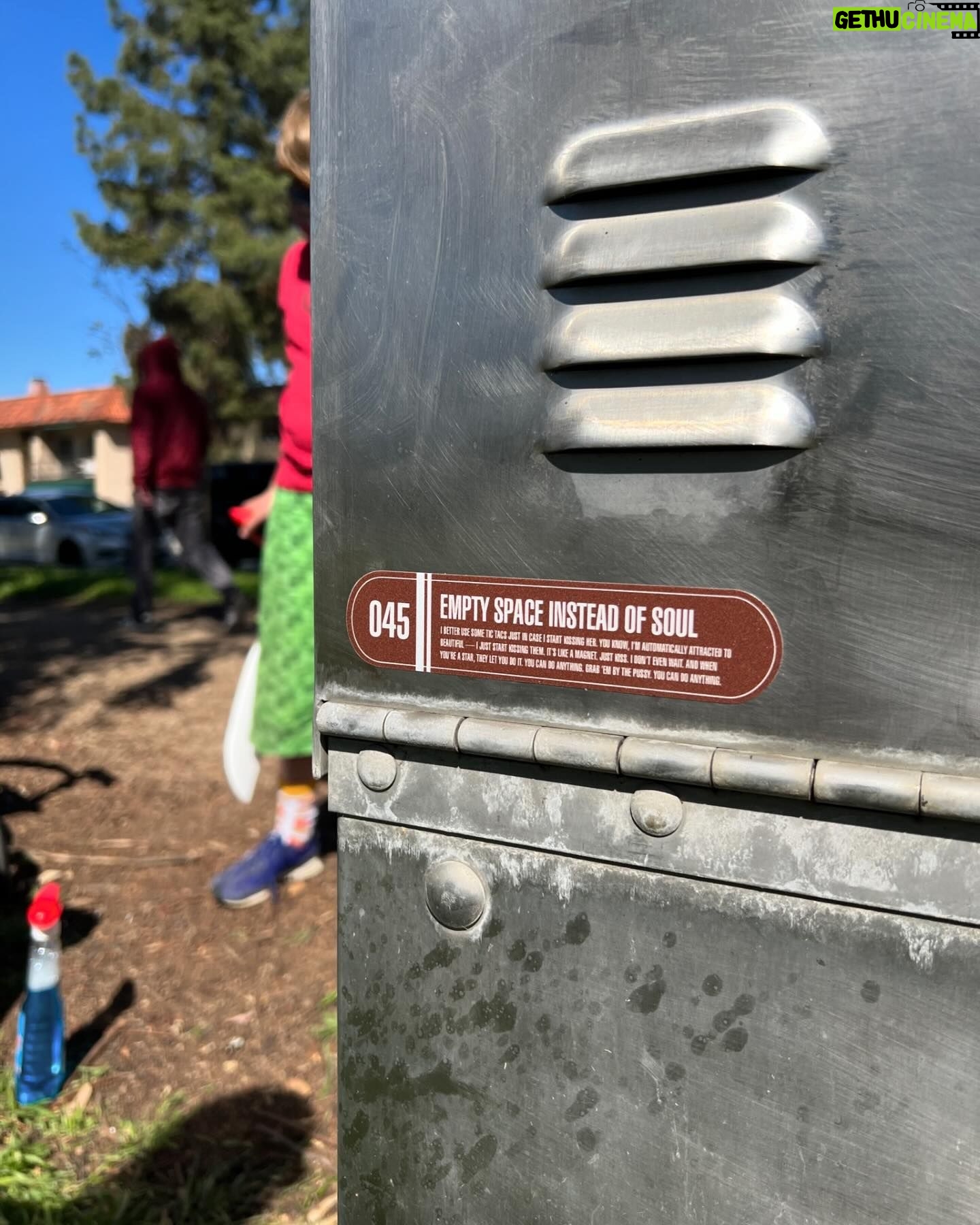 Rebecca Metz - 68 Likes - Happy anniversary to North Hollywood’s #holodeck9! No foolin’.
#streetarteverywhere