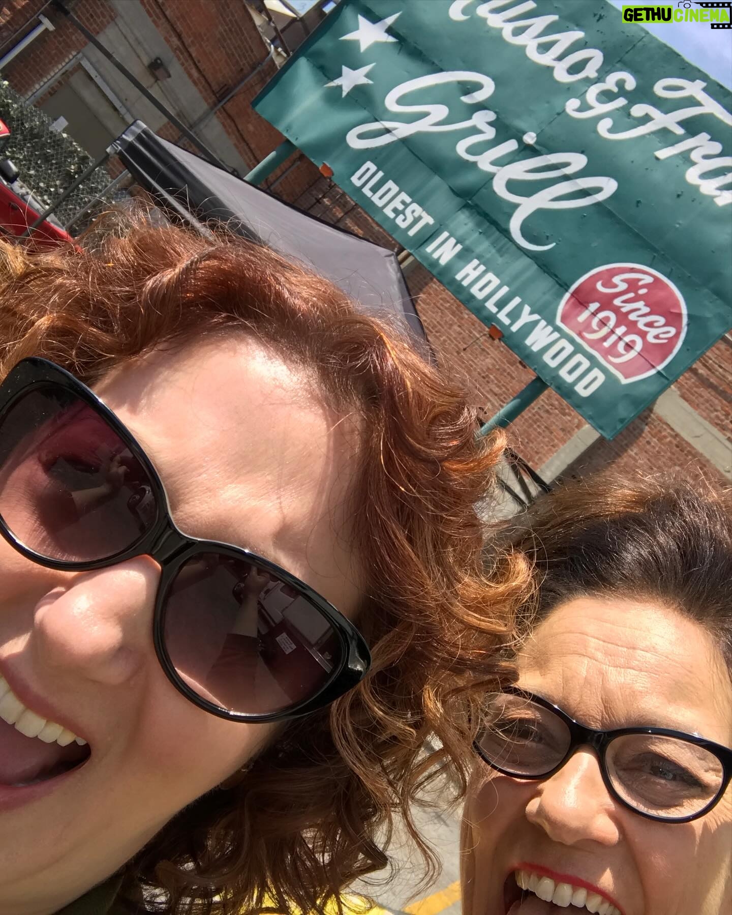 Rebecca Metz - 299 Likes - #onthisday in 2017, #betterthingsfx messed around at @mussoandfrankgrill
#cheesecakeismyjob