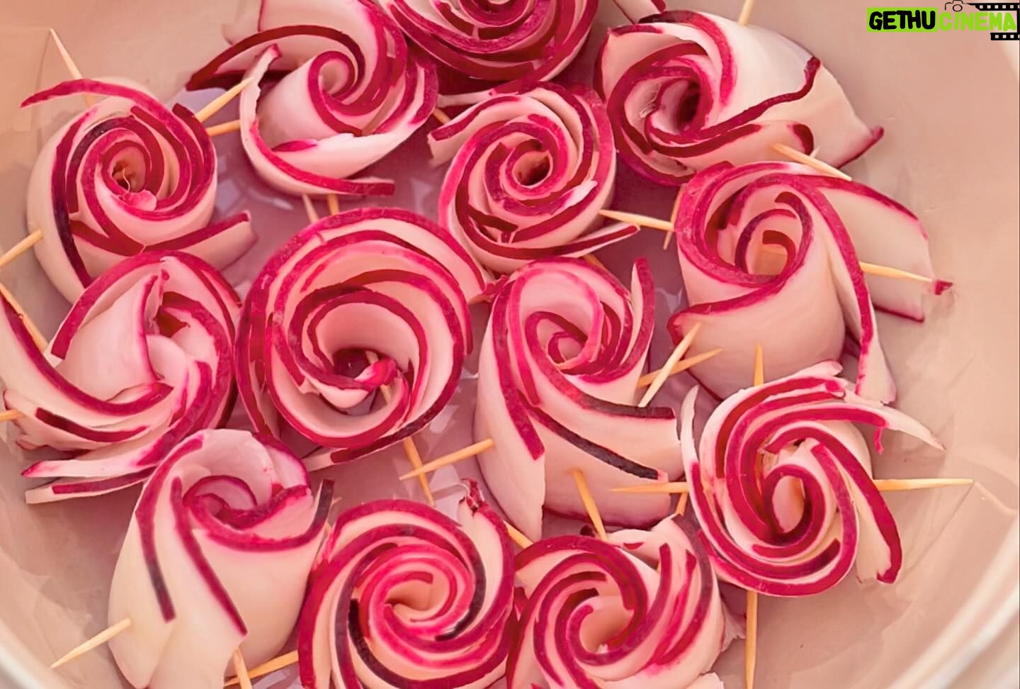 Rebecca Metz - 176 Likes - The radish flower whisperer #passover