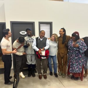 Rebecca Wisocky Instagram - Baseball players and strippers this Thursday!

“The Polterguest” was written by @akilahgreen, directed by @judeweng and guest stars @lamorne @denizakdeniz @johnlhartman @iamgeoffreyowens @stevenyaffee #christiandaoust @emiliebinett 

📸 @romanzaragoza 

Shoutout to our fantastic Montreal crew, our showrunners - @joeport & @emailwiseman - and our writers room:

@treykollmer @johnblickstead 
@kalushy @myjtim @emilyrschmidt @jmalmuth @sophia3000_ @guy.endore.kaiser @tbernstein @akilahgreen @londonbridges___ @skanderhalim 

@cbstv @cbstvstudios @paramountplus @paramountco @lionsgatetv @bbcstudiosla