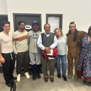 Rebecca Wisocky Instagram - Baseball players and strippers this Thursday!

“The Polterguest” was written by @akilahgreen, directed by @judeweng and guest stars @lamorne @denizakdeniz @johnlhartman @iamgeoffreyowens @stevenyaffee #christiandaoust @emiliebinett 

📸 @romanzaragoza 

Shoutout to our fantastic Montreal crew, our showrunners - @joeport & @emailwiseman - and our writers room:

@treykollmer @johnblickstead 
@kalushy @myjtim @emilyrschmidt @jmalmuth @sophia3000_ @guy.endore.kaiser @tbernstein @akilahgreen @londonbridges___ @skanderhalim 

@cbstv @cbstvstudios @paramountplus @paramountco @lionsgatetv @bbcstudiosla