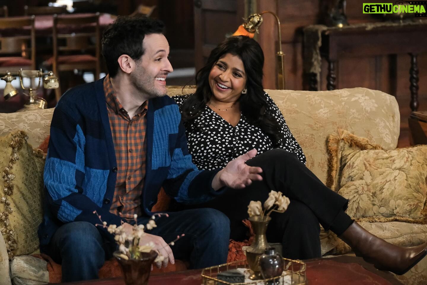 Rebecca Wisocky - 1.7K Likes - Thanks for watching @ghostscbs tonight friends!
‘He Sees Dead People’ was written by @tbernstein
directed by @petechatmon and guest stars the fabulous @johnlhartman @sillsla @bigpunam @andrewleeds & @betsysodaro (the one-liner hit woman!) Special thanks to @carmen.alie093 for creating such a beautiful flashback look for Hetty and to @jscarabin & @gillianbruce_1 for their valiant efforts to turn me youngish!
#ghostscbs 👻💓👻
