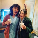 Rebecca Breeds Instagram - Stabby McStabersons, AKA Marylin Felker... AKA @thisisnataliebrown literally KILLED it on tonight’s episode of @claricecbs It was a love story made in hell. I couldn’t imagine anyone better to have gone through that episode with. 👯‍♀️