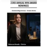 Rebecca Breeds Instagram - Thank you @the_win_awards SO proud to be a part of this and so proud of @claricecbs @cbstvstudios ✨✨✨