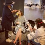 Rebecca Breeds Instagram - BTS Sneaky little shoot. What a dream team! 🖤🖤🖤