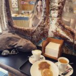 Rebecca Breeds Instagram - 😋☕️