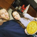Rebecca Breeds Instagram - You’re not getting this love pie @chazcottier 💕💕💕
