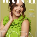 Rebecca Breeds Instagram - @cbswatch Magazine shoot was a blast! 💚💛💖 Thanks to the amazing team! 📸 @caitcronenberg Makeup: @jodiurichuk Hair: @justinggg Styling: @corey_ng Nails: @leeannecolley