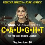 Rebecca Breeds Instagram - Rebecca Breeds stars in the brand new Stan Original Series C*A*U*G*H*T, premiering September 28, only on Stan. #CAUGHTonStan #StanOriginals