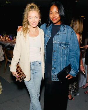 Rebecca Gayheart Instagram - Recap of a beautiful night ! Thank you Rachel 💛✨💫#womensupportingwomen #curateur #ohwhatanight