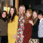 Rebecca Gayheart Instagram - About last night : cozy spot, delicious food , BEST group of women plus a winning collaboration from @thisisthegreat_ and @birkenstock ! Thank you for having me @emilyandmeritt , for the beautiful outfit 🤎and the chicest new Birks ! #tistheseason #womensupportingwomen #birkenstocks #thegreat 📸 @alexaraevitug