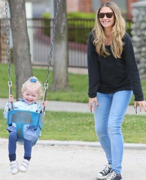 Rebecca Gayheart Instagram - Throwing it back to some mommy moments from years ago when I still had babies 👶🏼. #tbt #throwback #momofgirls