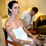 Rebecca Hall Instagram - And then somehow it all comes together…. . . . Bravo and thank you @samaddington @benskervin @bailey.moon @djmitchmoon @daniellefrankelstudio - we pulled this look together in four days and it’s positively one of my faves. #metgala #metgala2024