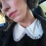 Rebecca Hall Instagram – That’s #nyfw with @epluribusyourmom finishing off  @thombrowne 1.2.3 thank you very much for having us – what a glorious spectacular. 4 is the face of social fatigue and 5 is the painting we now own by my very talented friend @ian.felice currently showing at @halfgallery #nyc go see it if you can because it’s beautiful.
