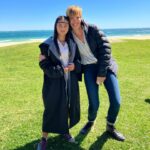 Rebecca Hall Instagram – Some #bts from Australia and a thank you to everyone for coming OUT to the theaters this past weekend!! 💋🎉
.
.
.
 @thatdanstevens I’ll never forgive you for trying to corpse me like this
.
.
.
And thank yous to @manspellman  and @spellman.samantha for helping with my #ASL – still learning!