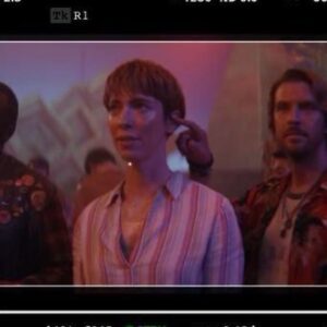 Rebecca Hall Instagram - Some #bts from Australia and a thank you to everyone for coming OUT to the theaters this past weekend!! 💋🎉
.
.
.
 @thatdanstevens I’ll never forgive you for trying to corpse me like this
.
.
.
And thank yous to @manspellman  and @spellman.samantha for helping with my #ASL - still learning!